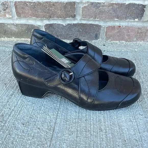 Josef Seibel Shoes - NWT Josef Seibel the European Comfort Shoe black Mary Jane heels sz 38